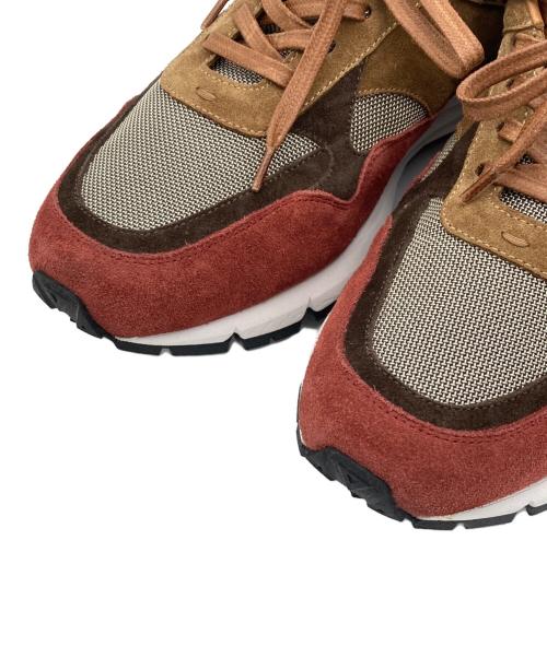 PAUL SMITH（ポールスミス）Paul Smith (ポールスミス) メッシュスウェード スニーカー ブラウン サイズ:26CMの古着・服飾アイテム