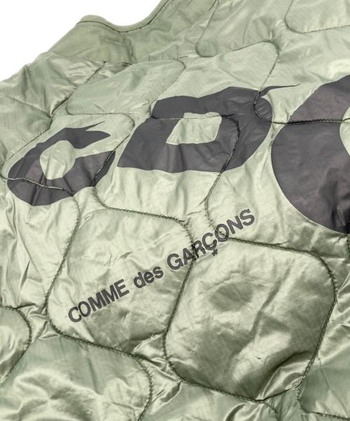 CDG（シーディージー）CDG (シーディージー) ALPHA INDUSTRIES (アルファインダストリーズ) キルティングジャケット カーキ サイズ:Lの古着・服飾アイテム