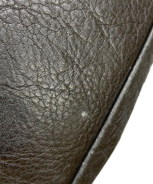 Jean Paul GAULTIER（ジャンポールゴルチェ）Jean Paul GAULTIER (ジャンポールゴルチェ) レザーショルダーバッグ ブラックの古着・服飾アイテム