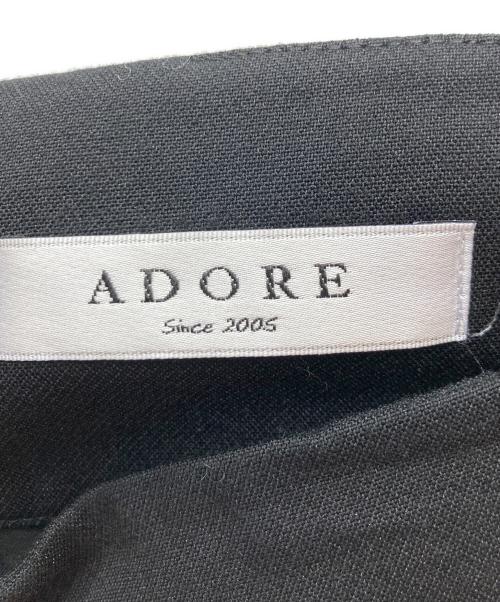 ADORE（アドーア）ADORE (アドーア) スリットアンサンブルスカート ブラック サイズ:SIZE38の古着・服飾アイテム