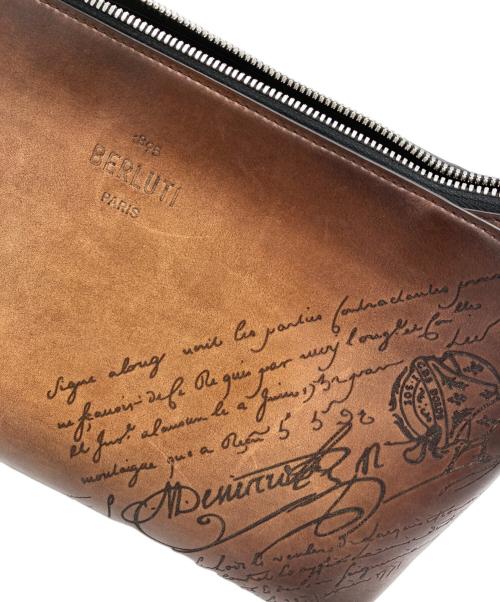Berluti（ベルルッティ）Berluti (ベルルッティ) セカンドバッグ ブラウンの古着・服飾アイテム