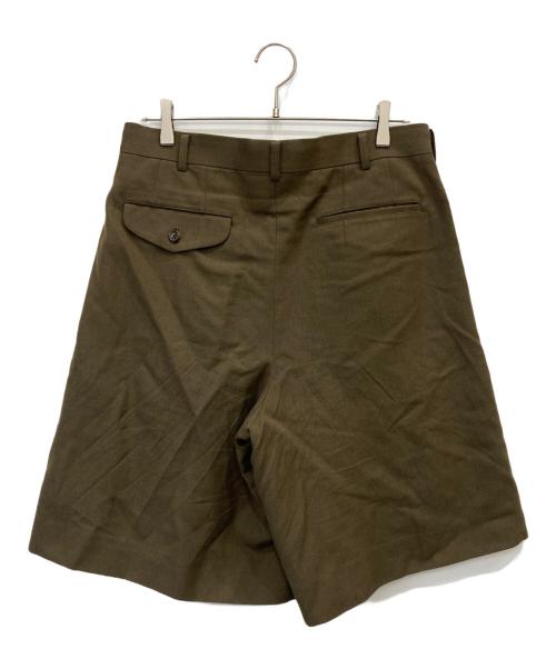 COMME des GARCONS HOMME PLUS（コムデギャルソンオムプリュス）COMME des GARCONS HOMME PLUS (コムデギャルソンオムプリュス) ツータックショーツ ブラウン サイズ:Sの古着・服飾アイテム