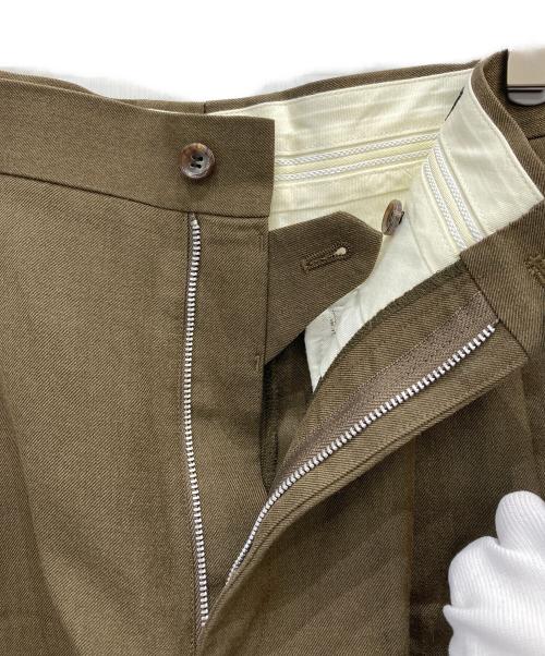 COMME des GARCONS HOMME PLUS（コムデギャルソンオムプリュス）COMME des GARCONS HOMME PLUS (コムデギャルソンオムプリュス) ツータックショーツ ブラウン サイズ:Sの古着・服飾アイテム