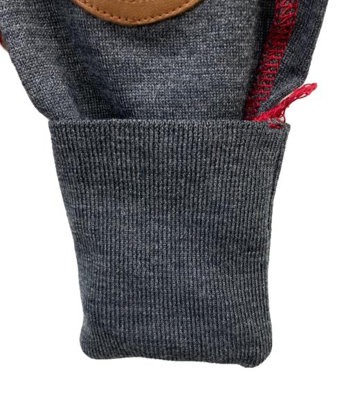 COMME des GARCONS JUNYA WATANABE MAN（コム デ ギャルソン ジュンヤ ワタナベ マン）COMME des GARCONS JUNYA WATANABE MAN (コム デ ギャルソン ジュンヤ ワタナベ マン) JOHN SMEDLEY (ジョンスメドレー) Vネックニット グレー サイズ:Lの古着・服飾アイテム