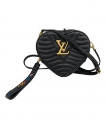 LOUIS VUITTON（ルイ ヴィトン）の古着「ニューウェーブ カーフレザーショルダーバッグ」｜ブラック