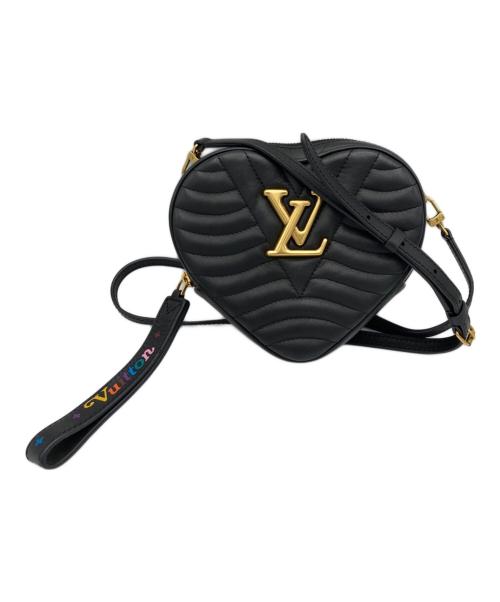 LOUIS VUITTON（ルイ ヴィトン）LOUIS VUITTON (ルイ ヴィトン) ニューウェーブ カーフレザーショルダーバッグ ブラックの古着・服飾アイテム