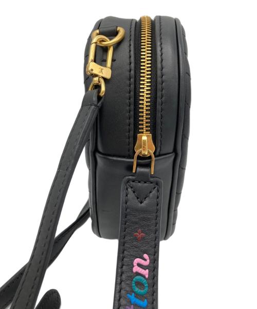 LOUIS VUITTON（ルイ ヴィトン）LOUIS VUITTON (ルイ ヴィトン) ニューウェーブ カーフレザーショルダーバッグ ブラックの古着・服飾アイテム