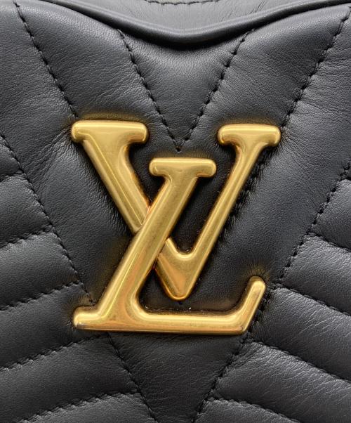 LOUIS VUITTON（ルイ ヴィトン）LOUIS VUITTON (ルイ ヴィトン) ニューウェーブ カーフレザーショルダーバッグ ブラックの古着・服飾アイテム