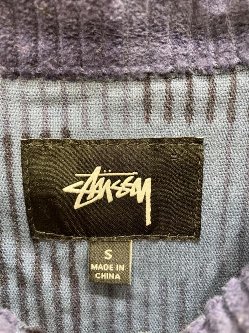 stussy（ステューシー）stussy (ステューシー) Wobbly Check LS Shirt ネイビー サイズ:Ｓの古着・服飾アイテム