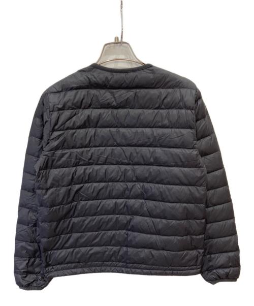 DANTON（ダントン）DANTON (ダントン) ノーカラーダウンジャケット ネイビー サイズ:SIZE34の古着・服飾アイテム