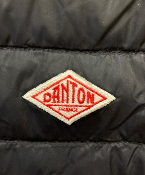 DANTON（ダントン）DANTON (ダントン) ノーカラーダウンジャケット ネイビー サイズ:SIZE34の古着・服飾アイテム
