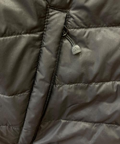 DANTON（ダントン）DANTON (ダントン) ノーカラーダウンジャケット ネイビー サイズ:SIZE34の古着・服飾アイテム