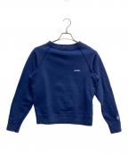 ORCIVALオーシバル）の古着「ボートネックスウェット」｜ネイビー