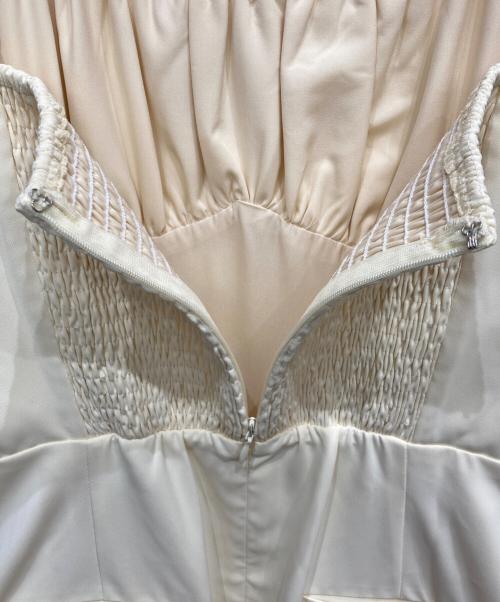 darich（ダーリッチ）darich (ダーリッチ) チュールベストキャミワンピース イエロー サイズ:FREEの古着・服飾アイテム