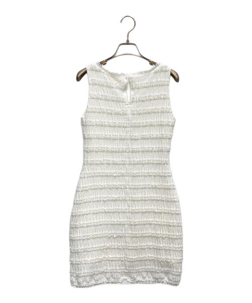 Snidel（スナイデル）Snidel (スナイデル) カーデセットカットレースワンピース ホワイト サイズ:FREEの古着・服飾アイテム