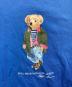 中古・古着 POLO RALPH LAUREN (ポロ・ラルフローレン) クラッシックフィットポロベアTシャツ ブルー サイズ:M：6000円