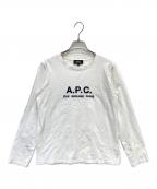 A.P.C.アーペーセー）の古着「RUE MADAME Tシャツ」｜ホワイト