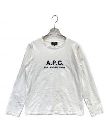 A.P.C.（アーペーセー）の古着「RUE MADAME Tシャツ」｜ホワイト