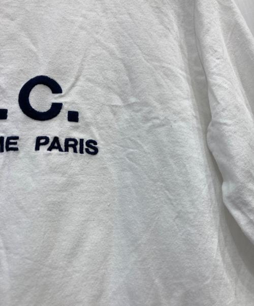 A.P.C.（アーペーセー）A.P.C. (アーペーセー) RUE MADAME Tシャツ ホワイト サイズ:Mの古着・服飾アイテム