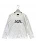 A.P.C.（アーペーセー）の古着「RUE MADAME Tシャツ」｜ホワイト