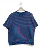 tamaki niimeタマキ ニイメ）の古着「ボーダーTシャツ」｜ブルー