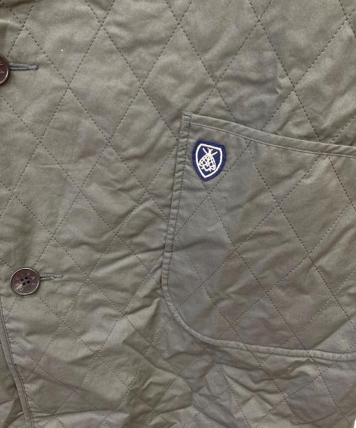 ORCIVAL（オーシバル）ORCIVAL (オーシバル) ノーカラーキルティングコート グレー サイズ:SIZE 1の古着・服飾アイテム