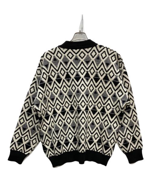 BYVERSACE（バイベルサーチ）BYVERSACE (バイベルサーチ) ウールニット ブラック サイズ:FREEの古着・服飾アイテム