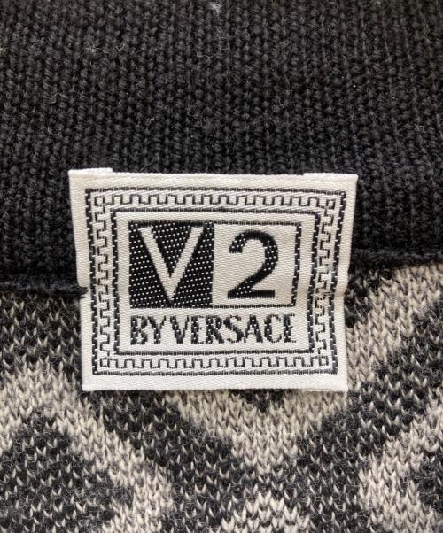 BYVERSACE（バイベルサーチ）BYVERSACE (バイベルサーチ) ウールニット ブラック サイズ:FREEの古着・服飾アイテム
