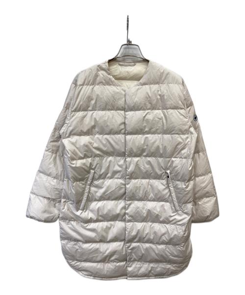 ORCIVAL（オーシバル）ORCIVAL (オーシバル) クルーネック ラウンドテール ライトダウンコート ホワイト サイズ:SIZE1の古着・服飾アイテム