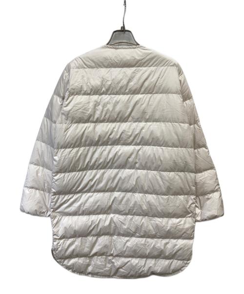 ORCIVAL（オーシバル）ORCIVAL (オーシバル) クルーネック ラウンドテール ライトダウンコート ホワイト サイズ:SIZE1の古着・服飾アイテム