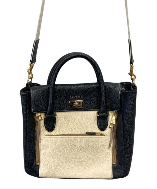 IANNE（イアンヌ）IANNE (イアンヌ) 2WAYバッグ ブラックの古着・服飾アイテム