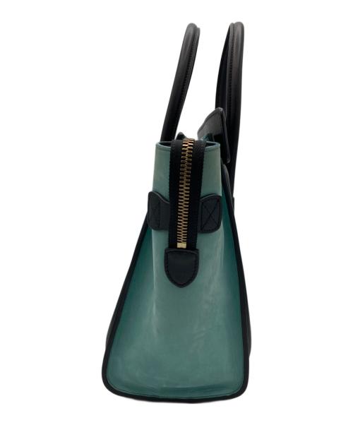 CELINE（セリーヌ）CELINE (セリーヌ) ラゲージ マイクロショッパー ブラックの古着・服飾アイテム