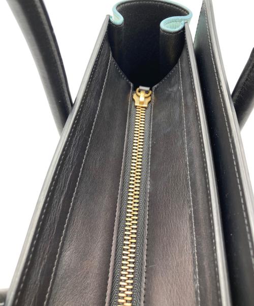 CELINE（セリーヌ）CELINE (セリーヌ) ラゲージ マイクロショッパー ブラックの古着・服飾アイテム