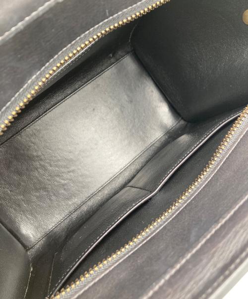 CELINE（セリーヌ）CELINE (セリーヌ) ラゲージ マイクロショッパー ブラックの古着・服飾アイテム