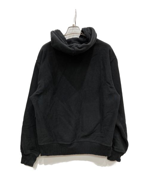 stussy（ステューシー）stussy (ステューシー) SS Link Logo Hoodie ブラック サイズ:Mの古着・服飾アイテム