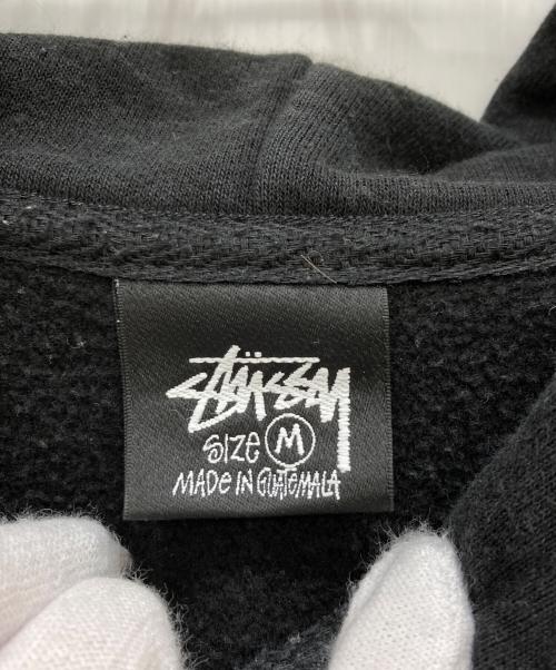 stussy（ステューシー）stussy (ステューシー) SS Link Logo Hoodie ブラック サイズ:Mの古着・服飾アイテム