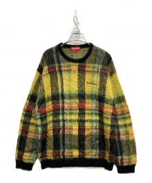 SUPREME（シュプリーム）の古着「Brushed Plaid Sweater」｜イエロー