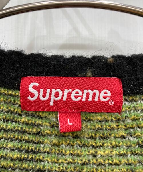 SUPREME（シュプリーム）Supreme (シュプリーム) Brushed Plaid Sweater イエロー サイズ:Lの古着・服飾アイテム