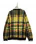 Supreme (シュプリーム) Brushed Plaid Sweater イエロー サイズ:L：16000円