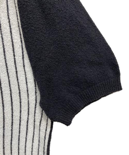 stussy（ステューシー）stussy (ステューシー) Textured ss polo sweater ブラック サイズ:Mの古着・服飾アイテム