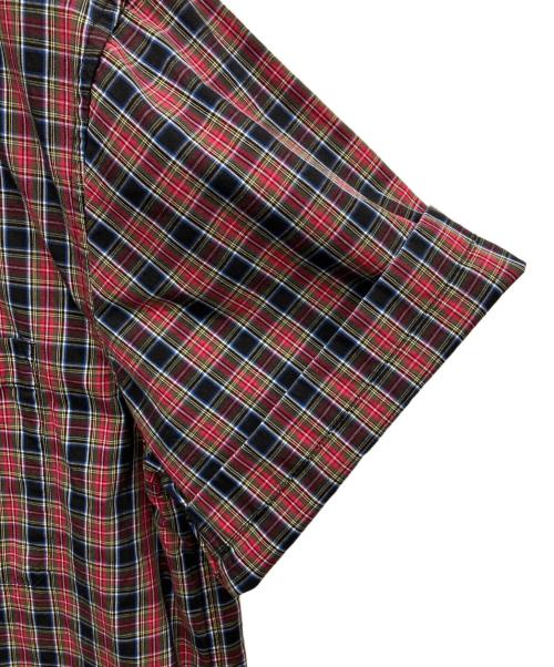 SUPREME（シュプリーム）Supreme (シュプリーム) Loose Fit Mini Plaid S/S Shirt レッド サイズ:Sの古着・服飾アイテム