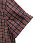中古・古着 Supreme (シュプリーム) Loose Fit Mini Plaid S/S Shirt レッド サイズ:S：12000円