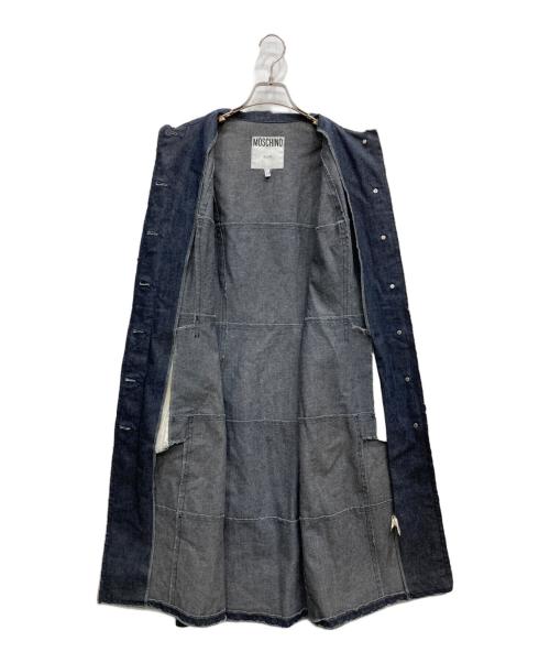 MOSCHINO（モスキーノ）MOSCHINO (モスキーノ) デニムコート インディゴ サイズ:Sの古着・服飾アイテム