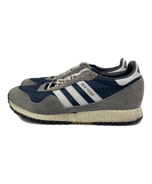 adidas Originals（アディダスオリジナル）adidas Originals (アディダスオリジナル) ニューヨークスニーカー ネイビー サイズ:27cmの古着・服飾アイテム
