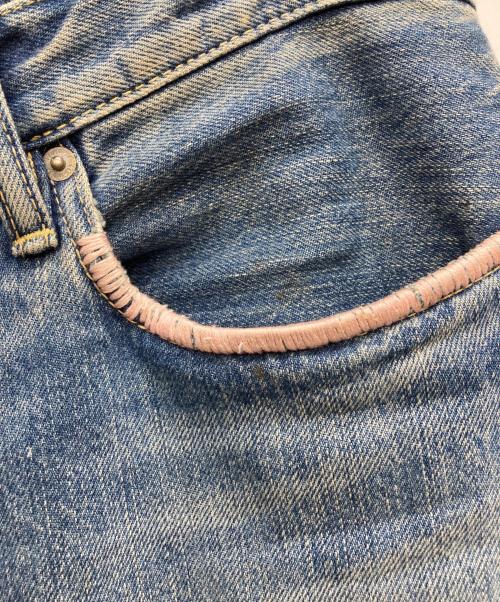 Hysteric Glamour（ヒステリックグラマー）Hysteric Glamour (ヒステリックグラマー) スタッズデニムパンツ インディゴ サイズ:Ⅼの古着・服飾アイテム