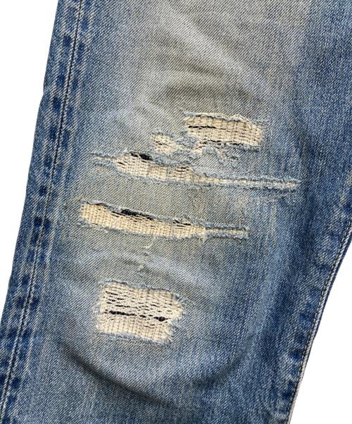 Hysteric Glamour（ヒステリックグラマー）Hysteric Glamour (ヒステリックグラマー) スタッズデニムパンツ インディゴ サイズ:Ⅼの古着・服飾アイテム