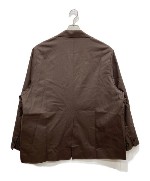 CLESSTE（クレスト）CLESSTE (クレスト) Wool Gabardine City Uniform Tailored Jacket ブラウン サイズ:S 未使用品の古着・服飾アイテム