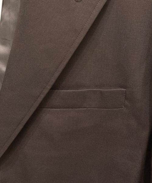 CLESSTE（クレスト）CLESSTE (クレスト) Wool Gabardine City Uniform Tailored Jacket ブラウン サイズ:S 未使用品の古着・服飾アイテム