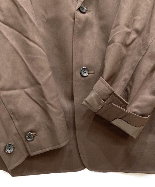 CLESSTE（クレスト）CLESSTE (クレスト) Wool Gabardine City Uniform Tailored Jacket ブラウン サイズ:S 未使用品の古着・服飾アイテム