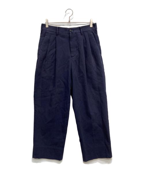 MAATEE&SONS（マーティーアンドサンズ）MAATEE&SONS (マーティーアンドサンズ) タックパンツ ネイビー サイズ:Sの古着・服飾アイテム